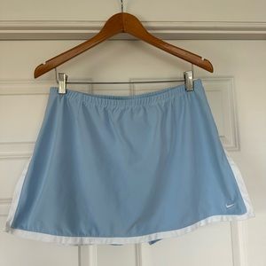 Nike Dri-Fit Light Blue Athletic Skort